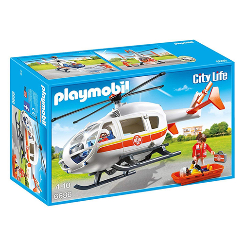 플레이모빌 시티라이프-응급헬기 (6686)